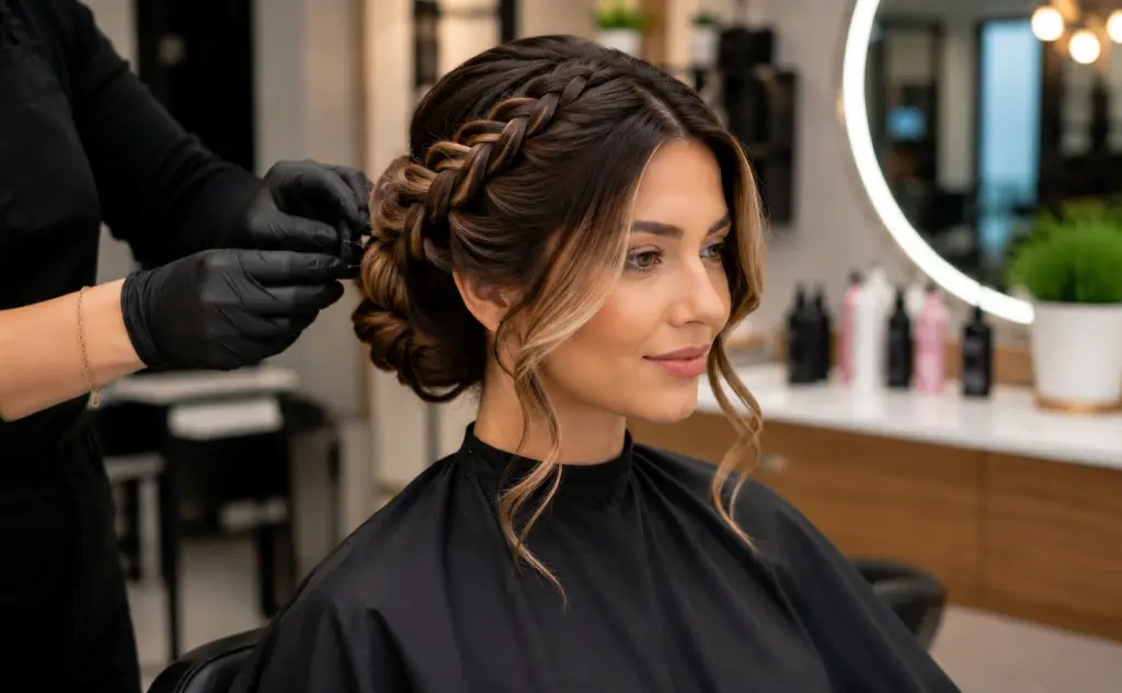 Flecht-Steckfrisuren
